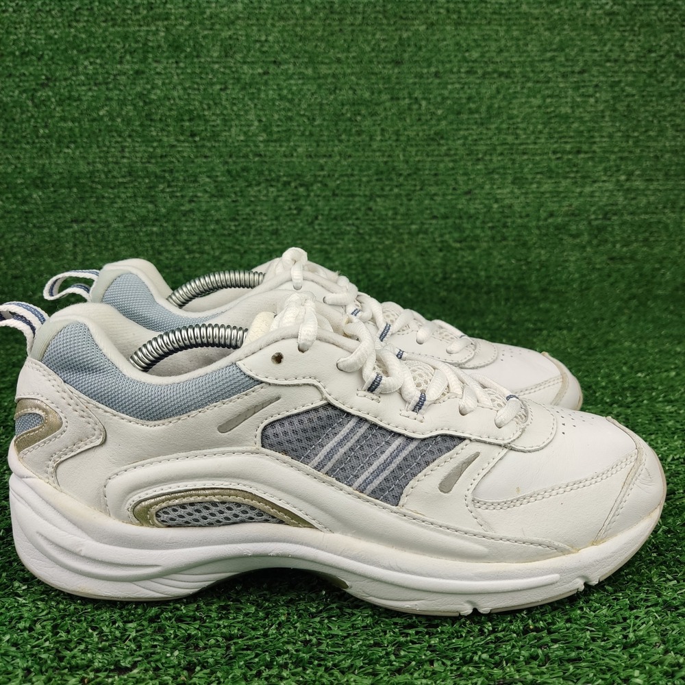 Easy Spirit Sneakers Womens 7 White Intrainings Walking Shoes Narrow‎ Leather